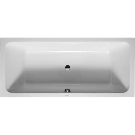 Duravit Duravit D-Code 70 7/8" x 31 1/2" Soaking Bathtub, 70" L, 31" W 700101000000092